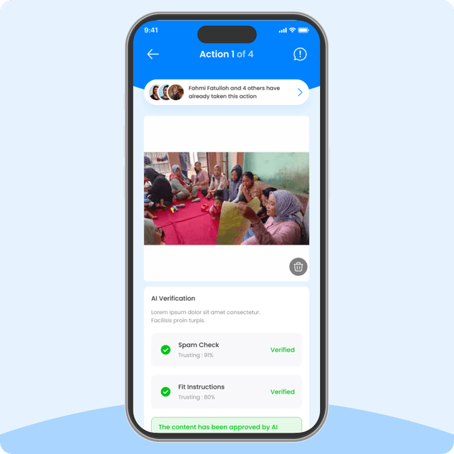 AI + Trust & Safety Verification